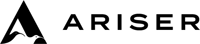 Ariser_Logo_Liggande_CMYK_Svart